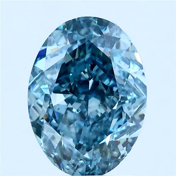 3.02 ct. oval Lab Grown Diamond front image