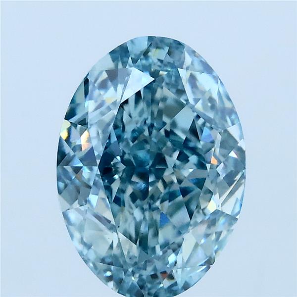 3.08 ct. oval Lab Grown Diamond front image