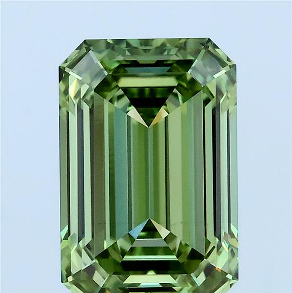 3.03 ct. emerald Lab Grown Diamond front image