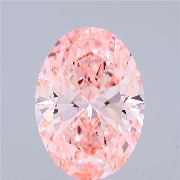 4.01 ct. oval Lab Grown Diamond front image