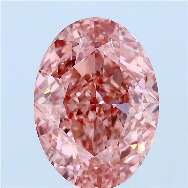 3.00 ct. oval Lab Grown Diamond front image