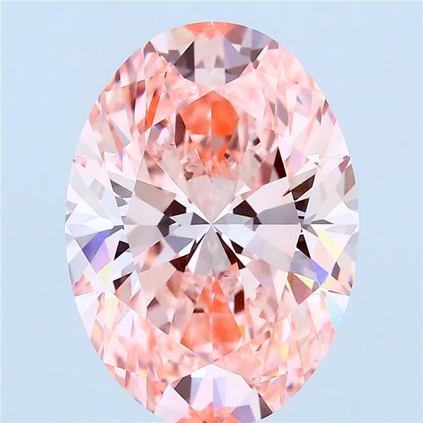 3.54 ct. oval Lab Grown Diamond front image