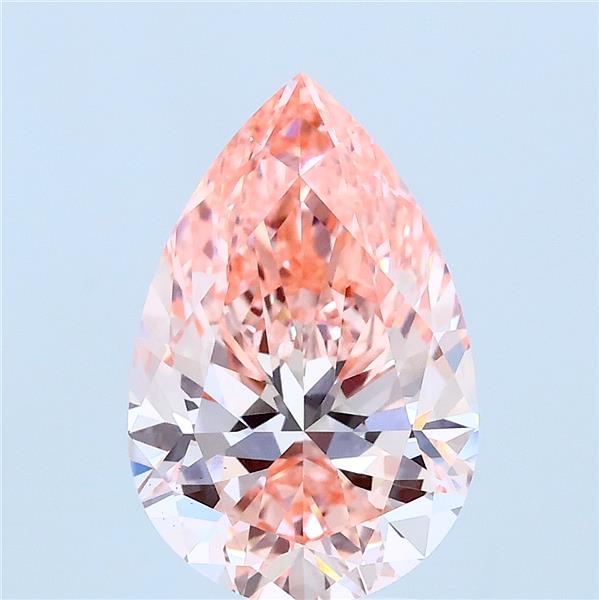 3.01 ct. pear Lab Grown Diamond front image