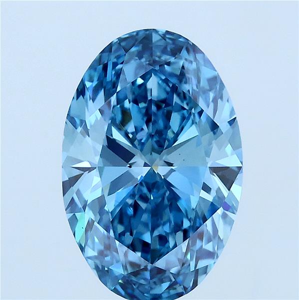 3.00 ct. oval Lab Grown Diamond front image