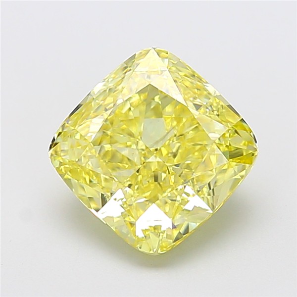 4.05 ct. cushion Lab Grown Diamond front image
