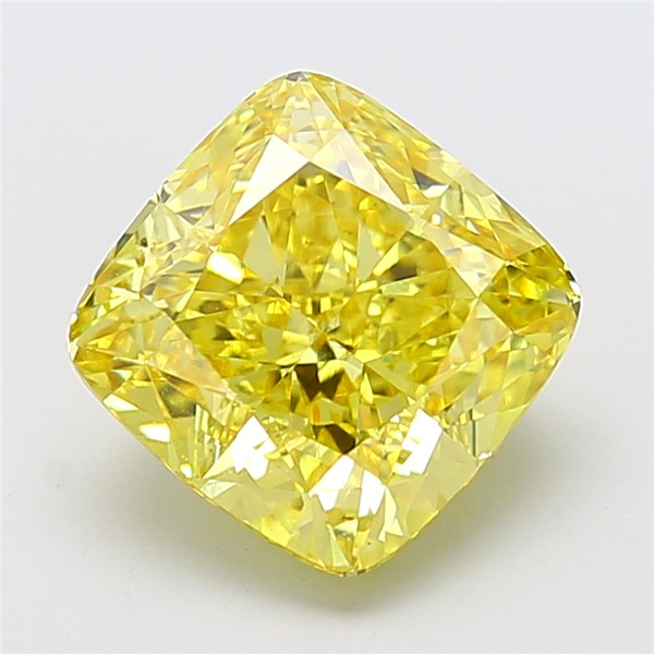 5.62 ct. cushion Lab Grown Diamond front image