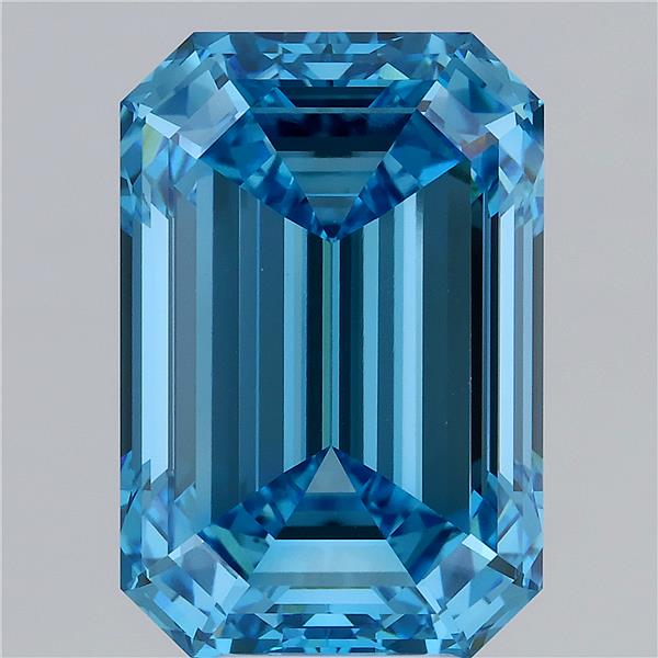10.11 ct. emerald Lab Grown Diamond front image