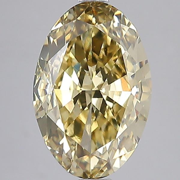 5.00 ct. oval Lab Grown Diamond front image