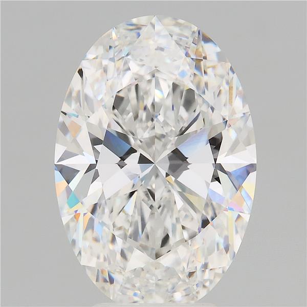 5.10 ct. oval Lab Grown Diamond front image