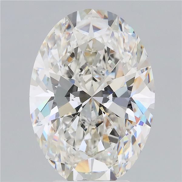 5.04 ct. oval Lab Grown Diamond front image