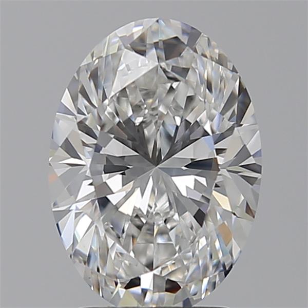 2.55 ct. oval Lab Grown Diamond front image