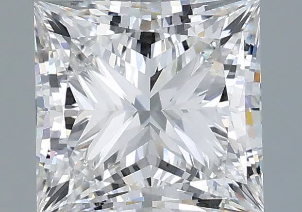 2.01 ct. princess Lab Grown Diamond front image