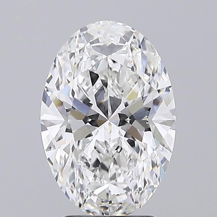 3.12 ct. oval Lab Grown Diamond front image
