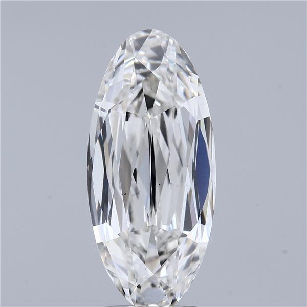 3.58 ct. oval Lab Grown Diamond front image