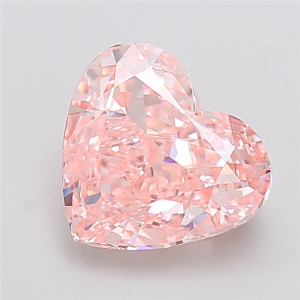 5.23 ct. heart Lab Grown Diamond front image
