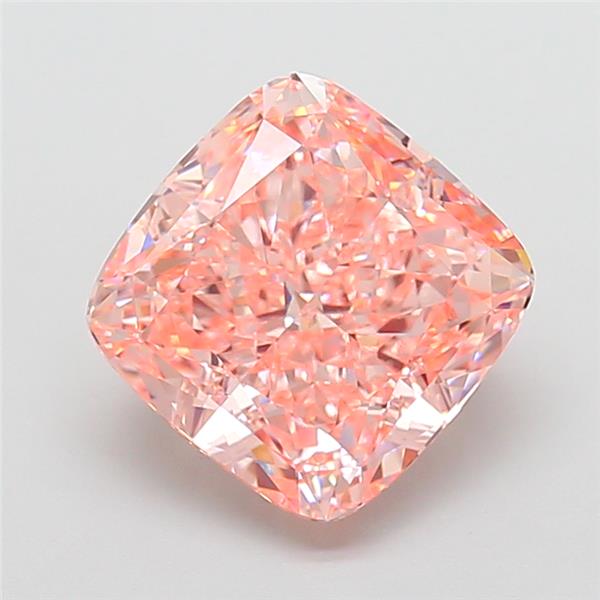 5.68 ct. cushion Lab Grown Diamond front image