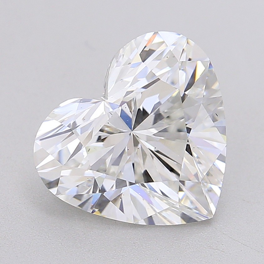 3.34 ct. heart Lab Grown Diamond front image