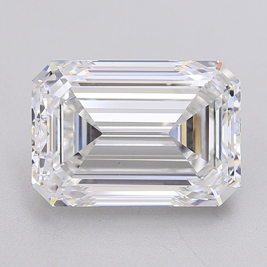 4.90 ct. emerald Lab Grown Diamond front image
