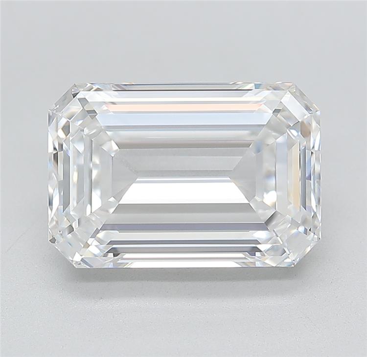4.91 ct. emerald Lab Grown Diamond front image