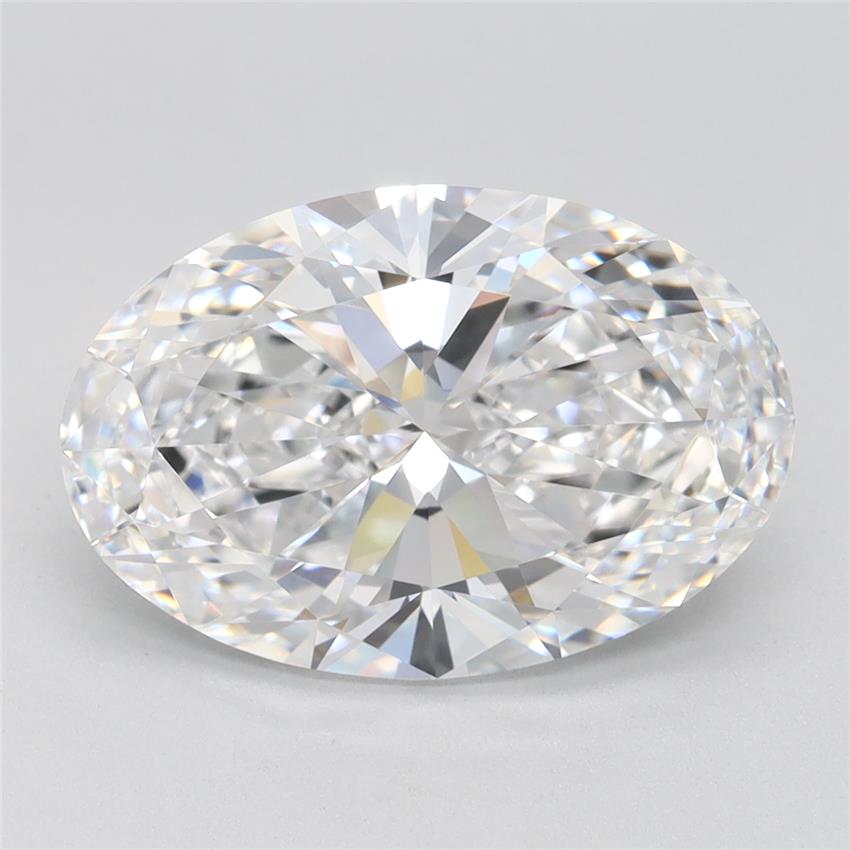 3.52 ct. oval Lab Grown Diamond front image