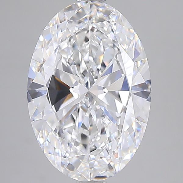 5.00 ct. oval Lab Grown Diamond front image