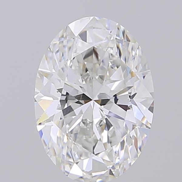 2.08 ct. oval Lab Grown Diamond front image