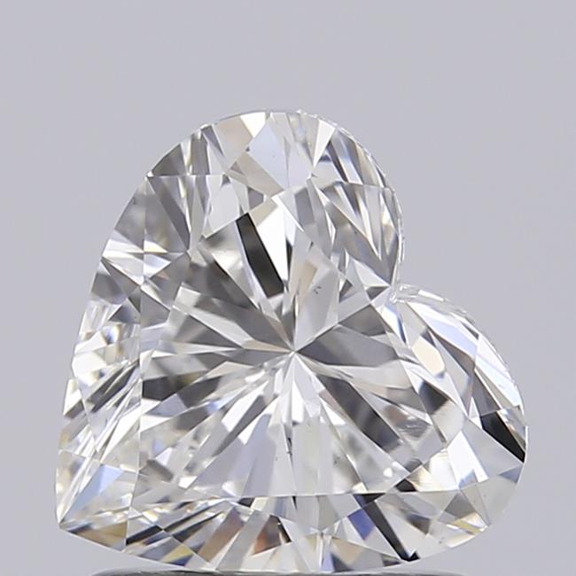 1.08 carat e VS2 EX Cut IGI heart diamond