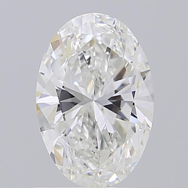 1.00 ct. oval Lab Grown Diamond front image
