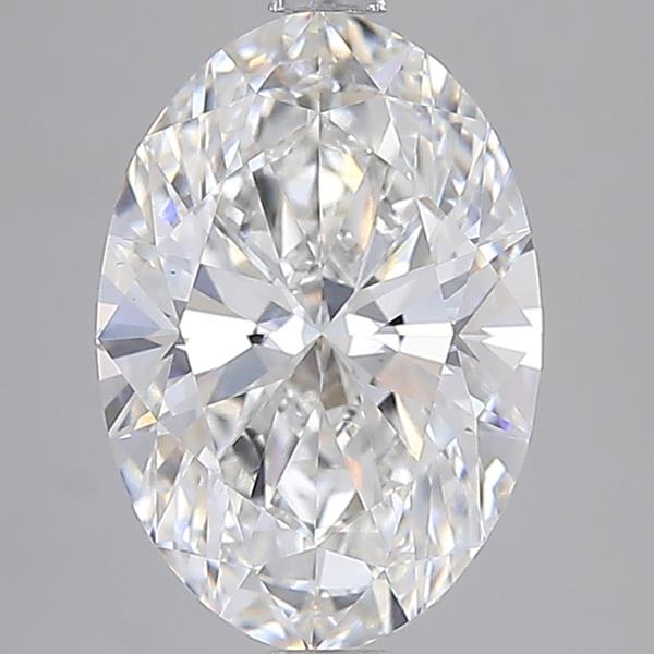 3.52 ct. oval Lab Grown Diamond front image