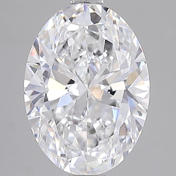 3.01 ct. oval Lab Grown Diamond front image