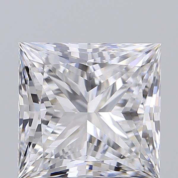 1.40 ct. princess Lab Grown Diamond front image