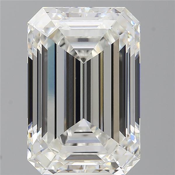 10.53 ct. emerald Lab Grown Diamond front image
