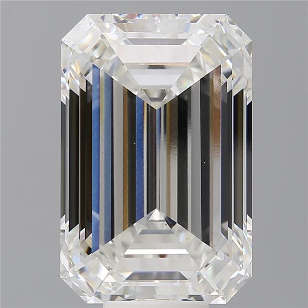 12.48 ct. emerald Lab Grown Diamond front image
