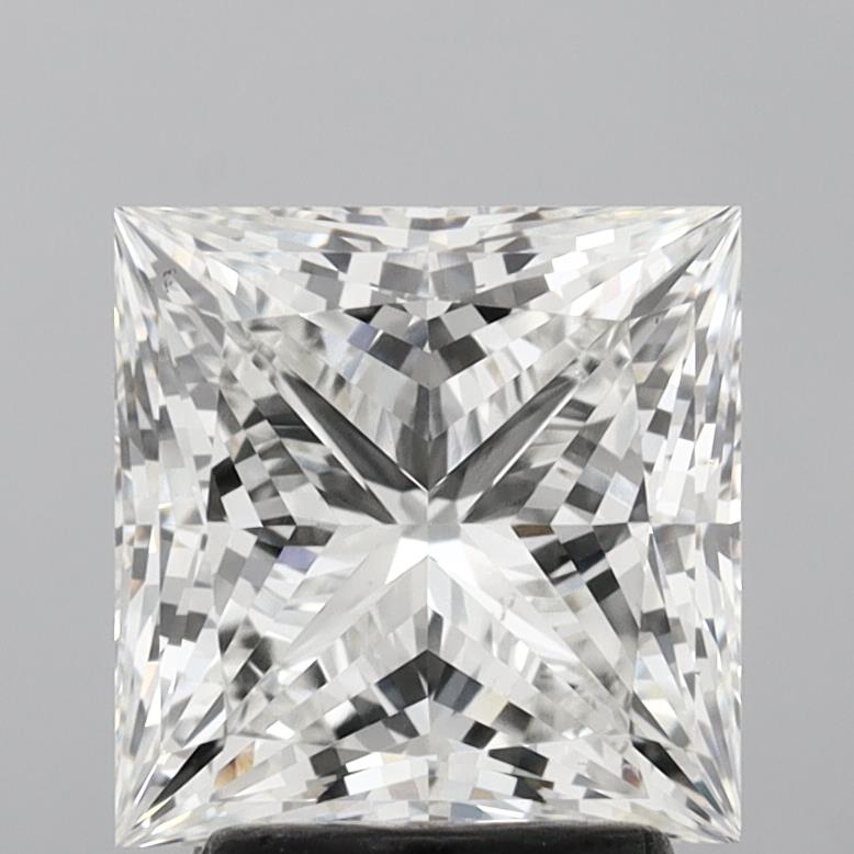 3.04 ct. princess Lab Grown Diamond front image