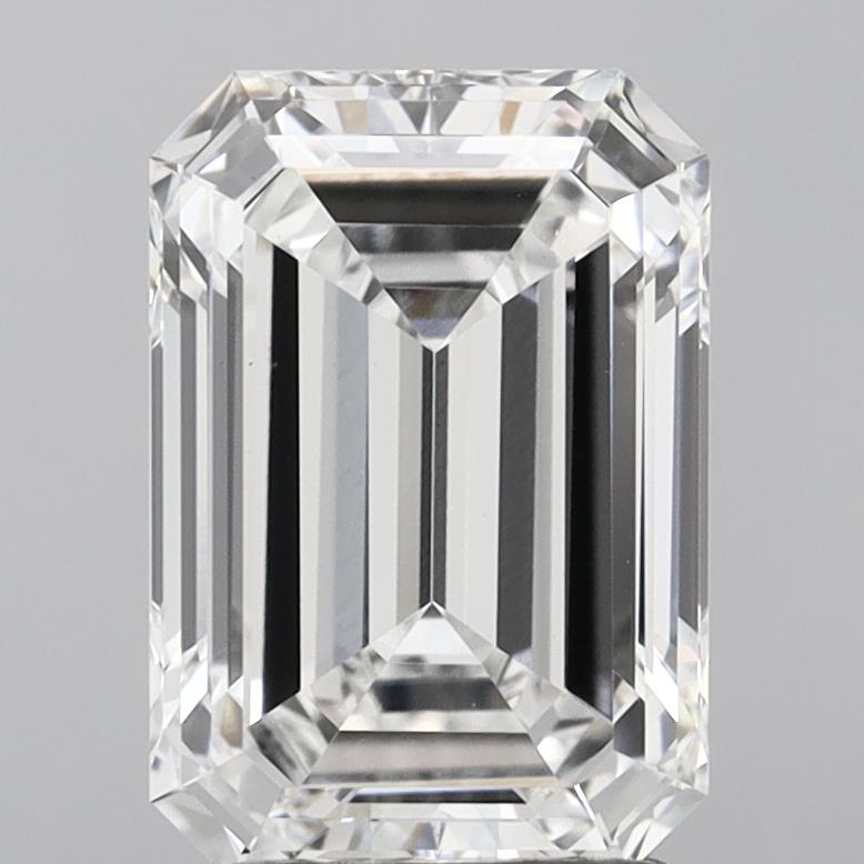 3.10 ct. emerald Lab Grown Diamond front image