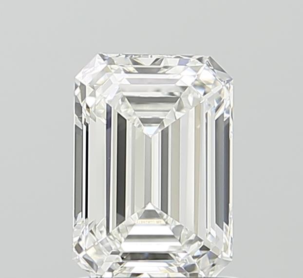 1.58 ct. emerald Lab Grown Diamond front image