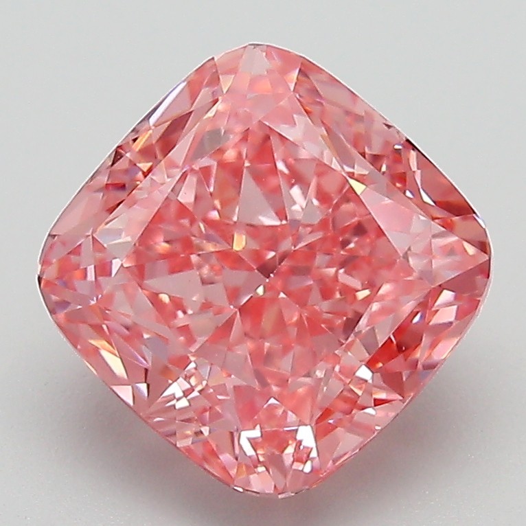 3.21 ct. cushion Lab Grown Diamond front image