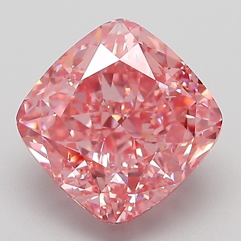 3.20 ct. cushion Lab Grown Diamond front image