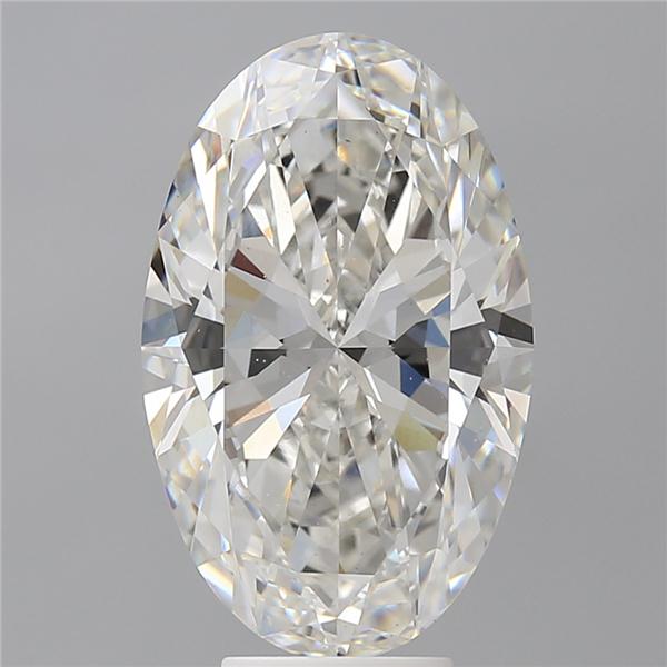 6.50 ct. oval Lab Grown Diamond front image