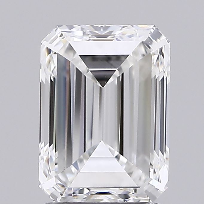 2 carat e VS1 EX Cut IGI emerald diamond