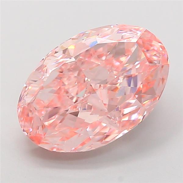 5.03 ct. oval Lab Grown Diamond front image