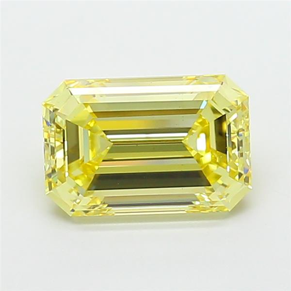 3.82 ct. emerald Lab Grown Diamond front image