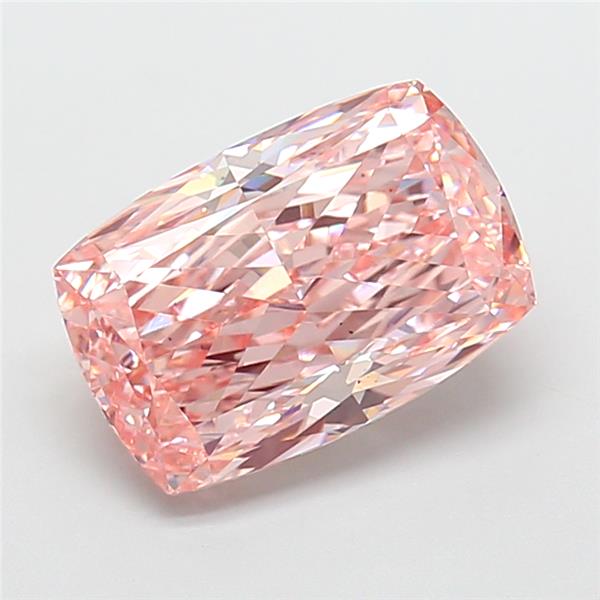 5.35 ct. cushion Lab Grown Diamond front image