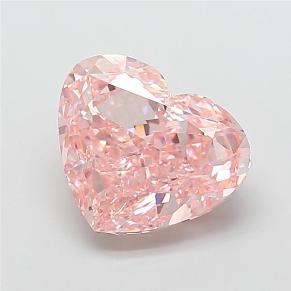 6.02 ct. heart Lab Grown Diamond front image