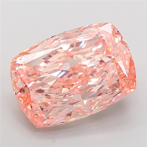 15.43 ct. cushion Lab Grown Diamond front image