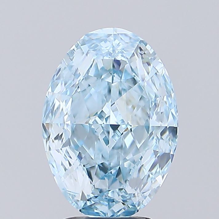 3.67 ct. oval Lab Grown Diamond front image
