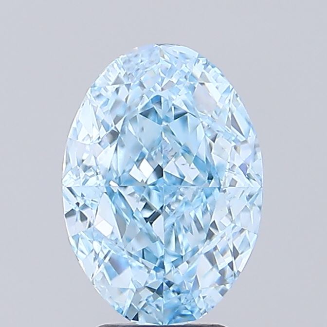 3.03 ct. oval Lab Grown Diamond front image