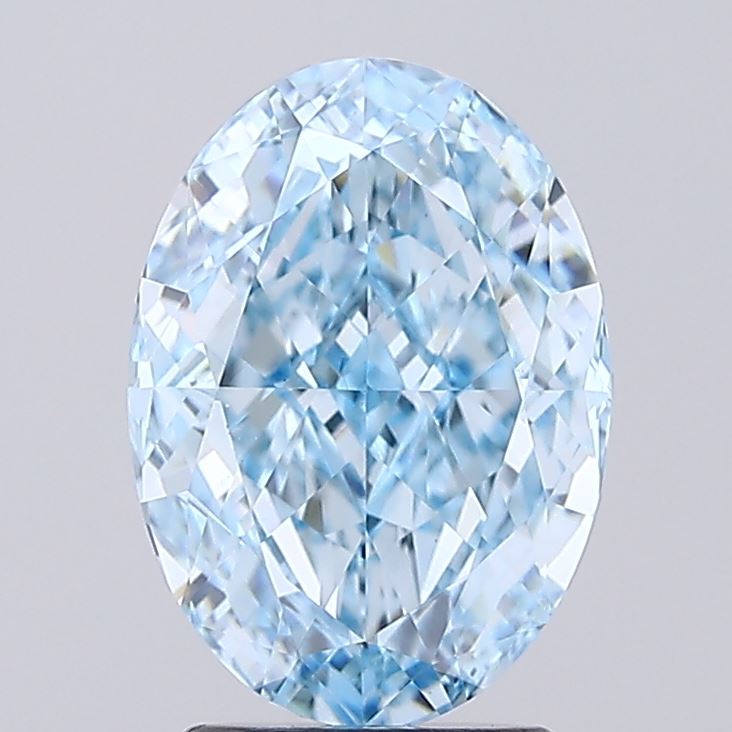 3.01 ct. oval Lab Grown Diamond front image