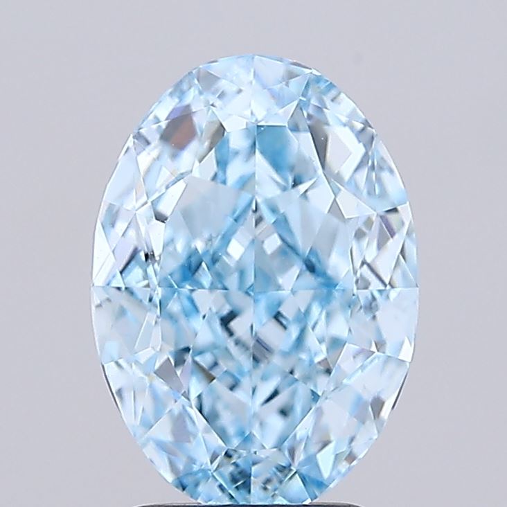 3.04 ct. oval Lab Grown Diamond front image