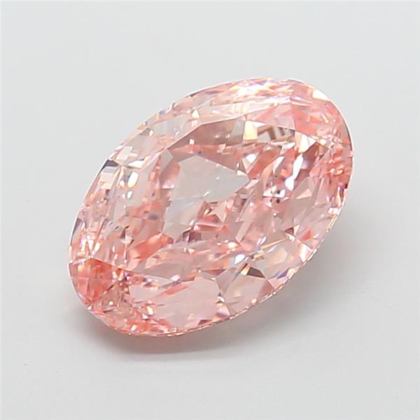 5.02 ct. oval Lab Grown Diamond front image